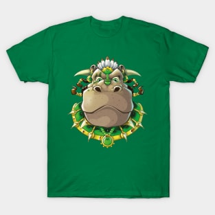 warrior hippo T-Shirt